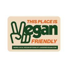 Load image into Gallery viewer, This place is vegan friendly. More local vegan options at lakeerievegan.com
