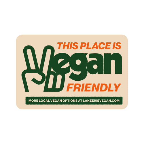 This place is vegan friendly. More local vegan options at lakeerievegan.com